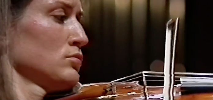 NEW TO YOUTUBE | Viktoria Mullova & Charles Abramovic – Brahms Violin Sonata No. 3 [1989] - image attachment