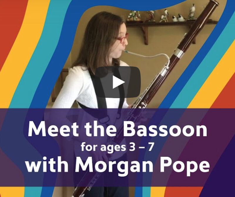 NEC MUSICAL STORYTELLING | Morgan Pope - 'The Wild and Wacky Bassoon' [NEW SERIES] - image attachment