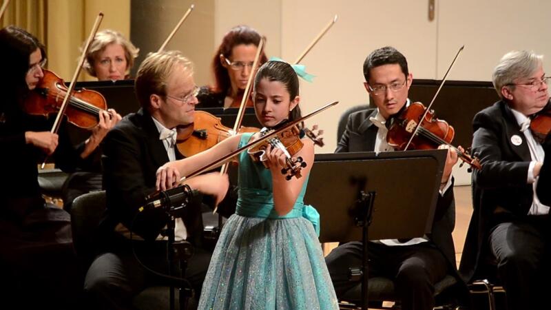 FLASHBACK FRIDAY | VC Young Artist María Dueñas Performs Mozart Violin Concerto No. 1 in 2014 - image attachment
