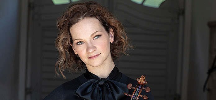 NEW TO YOUTUBE | Hilary Hahn Performs Sibelius Violin Concerto in D minor - image attachment